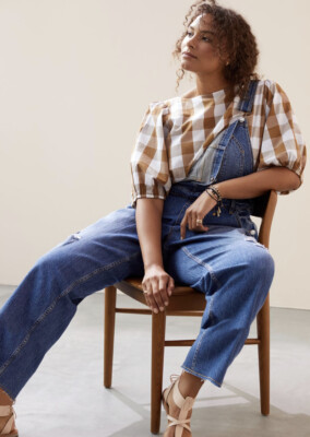 Anthropologie Pilcro The Lex Denim Overalls Distressed Adjustable