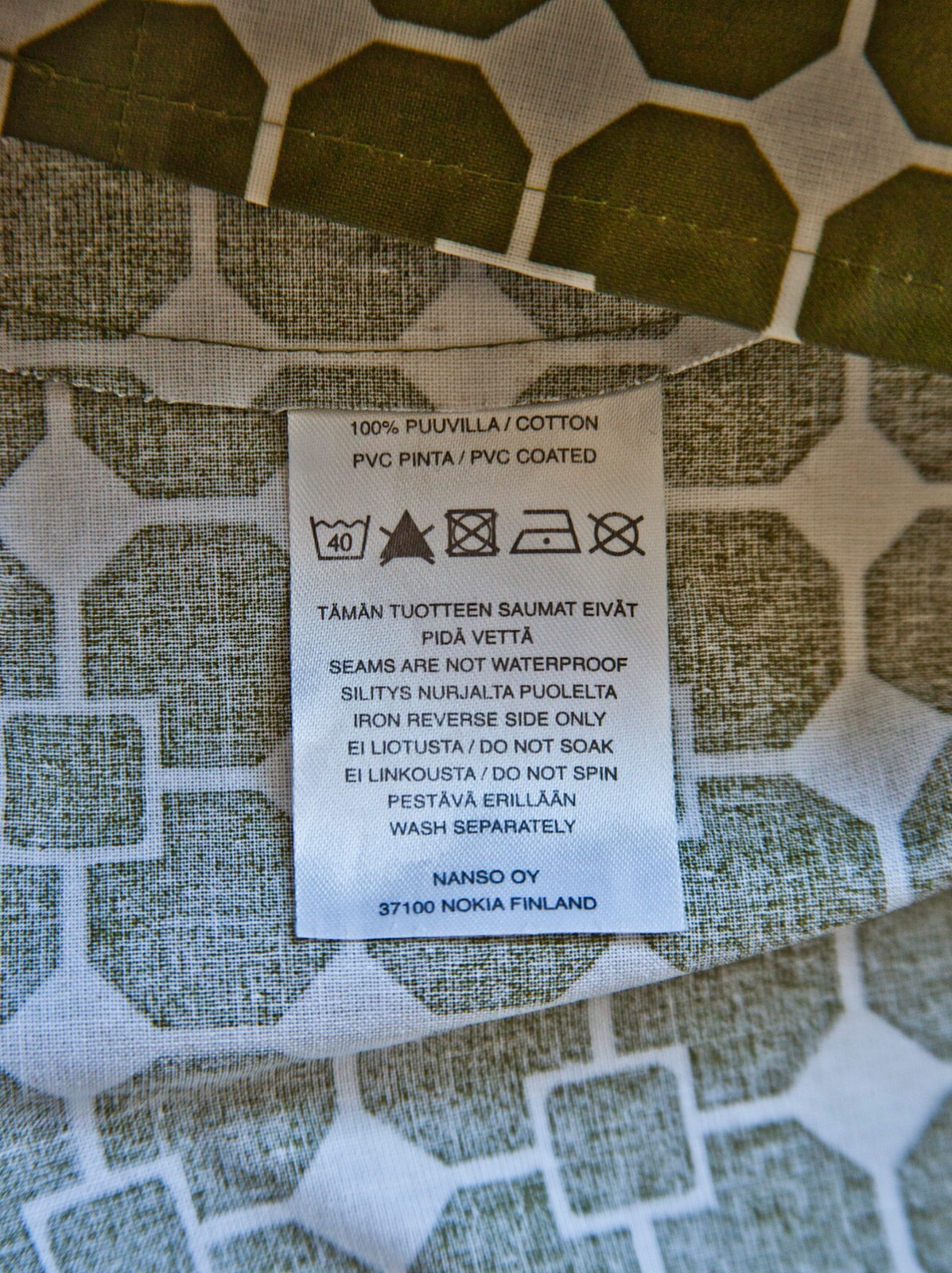 Iconic Nanso tile-pattern knee-length raincoat, w… - image 7