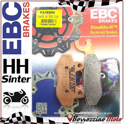 REAR BRAKE PADS SINTER EBC FA165HH KYMCO JETIX 150 2010