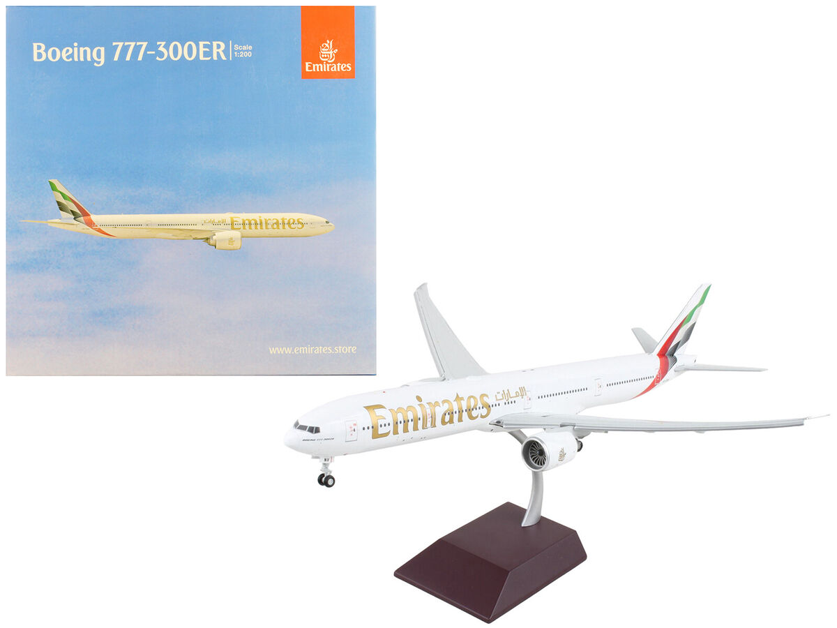 Boeing 777-300ER Emirates Airlines 2023 Livery 1/200 | eBay Boeing 777-300ER Emirates Airlines 2023 Livery 1/200 | eBay