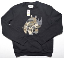 Ecko Unlimited Mens Camo Rhino Black Fleece Sweatshirt Medium New