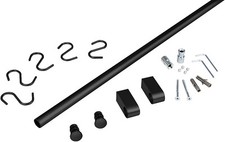 Küchenreling Wand schwarz Utensilienhalter K...