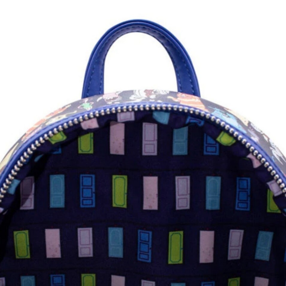 LOUNGEFLY Disney Pixar Monsters Inc. AOP Mini Backpack Bag  display picture 1