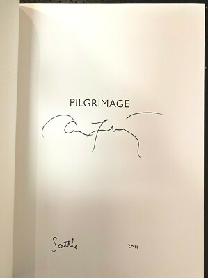 Photographer Annie Leibovitz Signed IP PILGRIMAGE Hardcover Book 