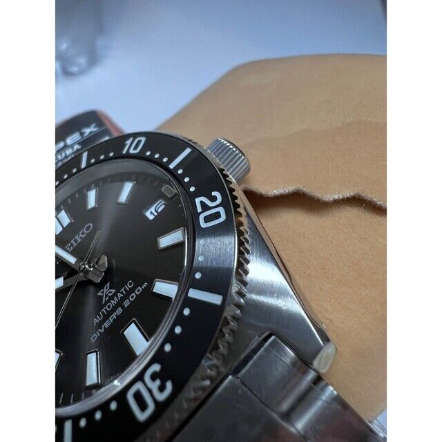 SEIKO PROSPEX SBDC101/ SPB143J1 Black SCUBA DIVER's Men's SEIKO PROSPEX SBDC101/ SPB143J1 Black SCUBA DIVER's Men's