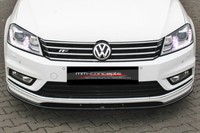 Cup Spoilerlippe Schwarz FüR Vw Passat B7 3C R-Line 10-14 Front Schwert Ansatz