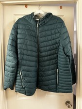 Fat Face Padded Coat Size 24 Teal