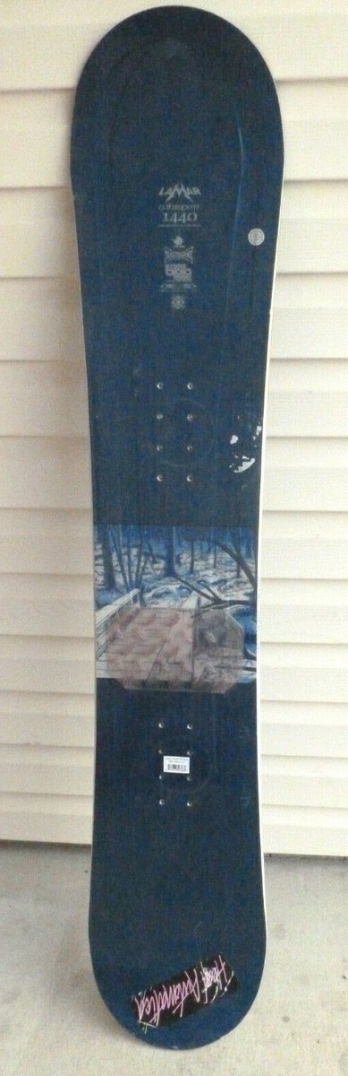 LAMAR Whisper 1440 Snowboard Deck Only 144cm Wood Core 144 cm Blue