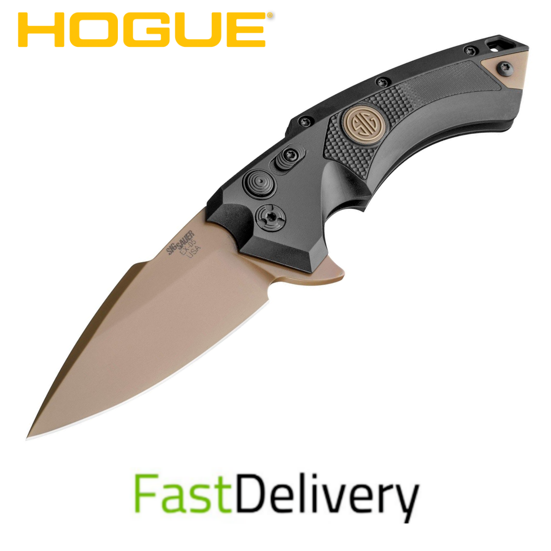 Hogue SIG X5 Emperor Scorpion Knife Alum & G10 Handle, Plain