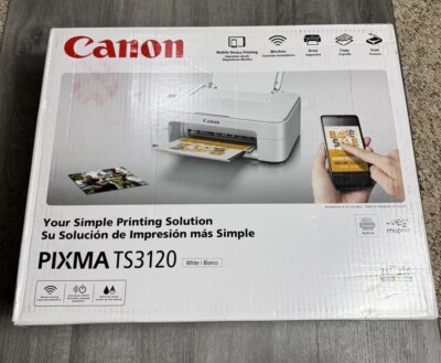 Canon TS3120 Home Office Wireless All-In-One Inkjet Printer INK INCLUDED