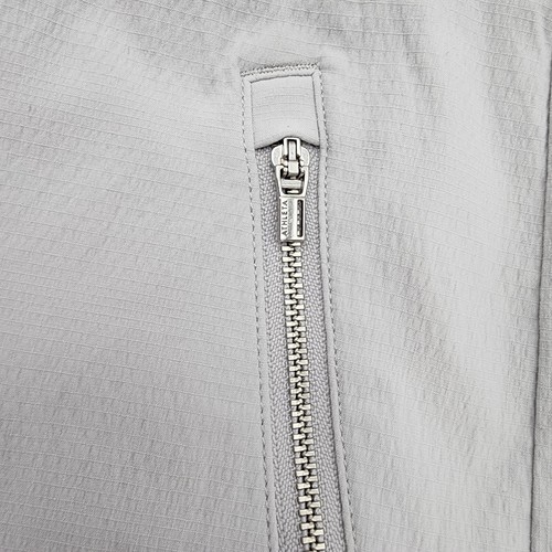 Athleta Trekkie North High Rise Jogger Pant 16 Gray Nylon Zip Pockets Drawstring - Picture 4 of 10