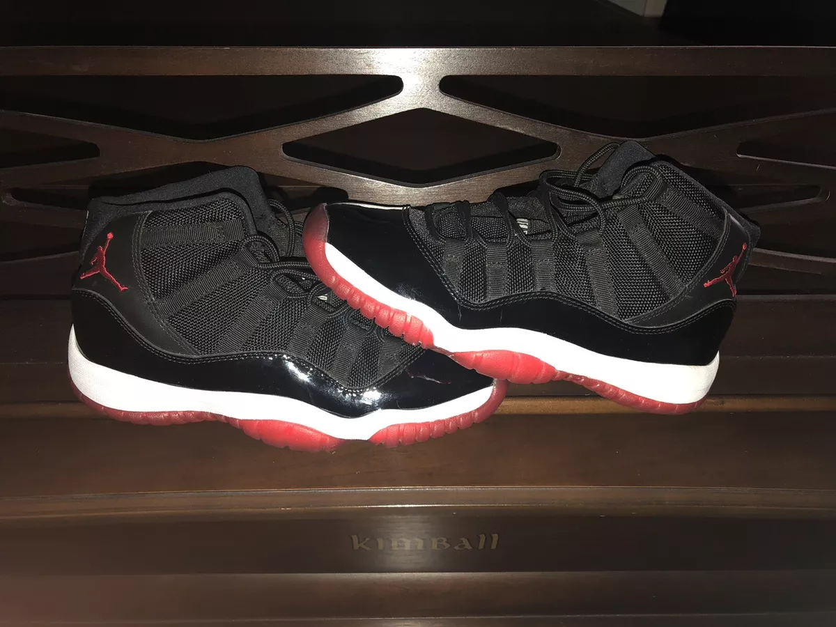 Nike Air Jordan 11 Retro Bred 5Y XI 6.5W