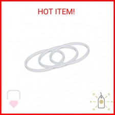 3-Pack Hydro Gaskets Seals Replacement for Hydro Flask Wide Mouth Flip Lid Cap B