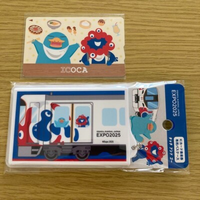 EXPO2025 ICOCAカードセット Osaka Kansai Expo 2025 Japan New Icoca Prepaid Transportation IC