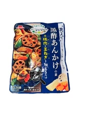 [ Free US Shipping ] Japan Black Vinegar Sauce 具入り 黒酢あんかけの素