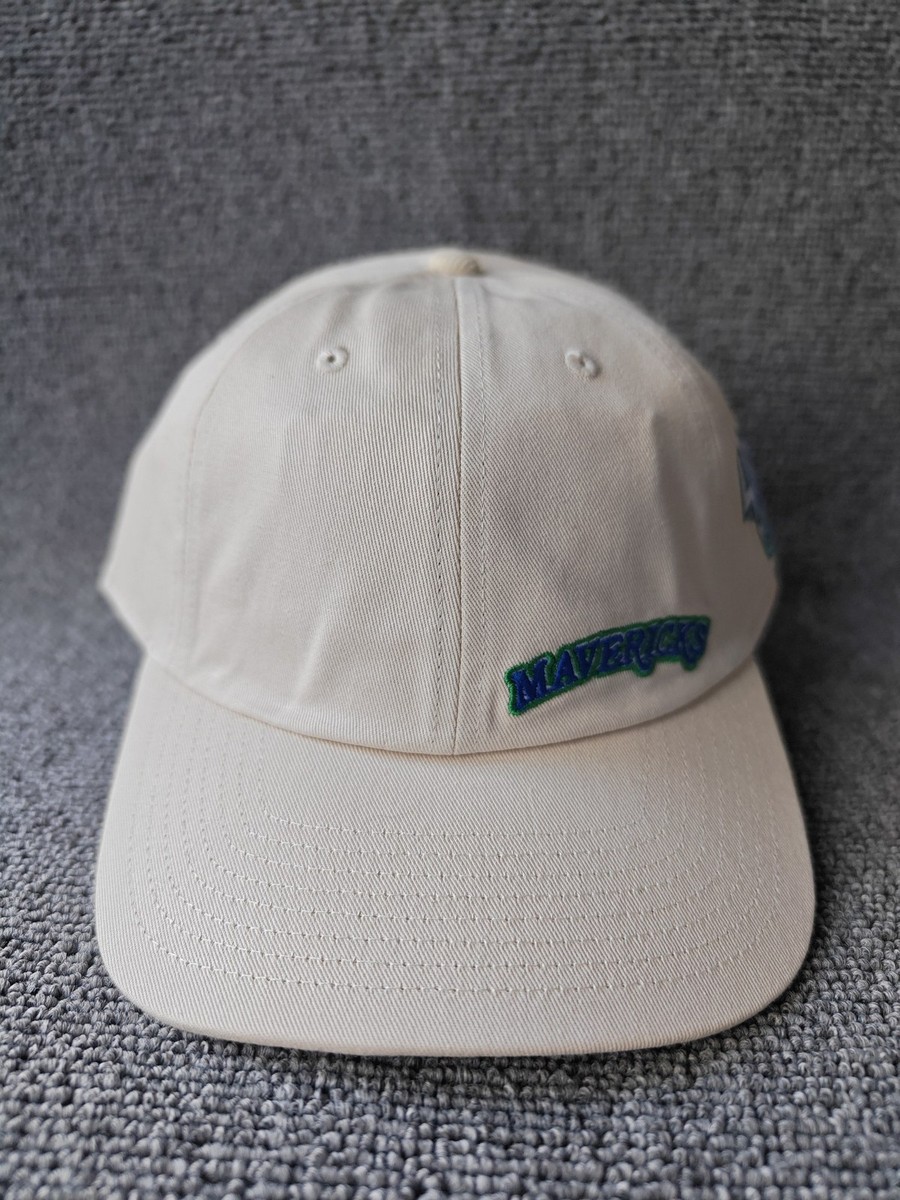 Dallas Mavericks Mitchell & Ness 45th Anniversary Hat Cream Adjustable Cap NEW