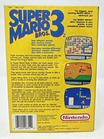 Super Mario Bros 3 Nintendo NES CIB Complete Boxed Canadian Mattel Version CAN