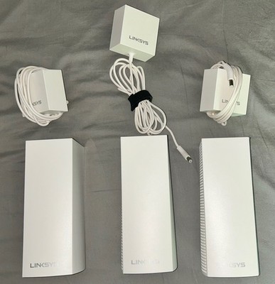 Linksys WHW03 V2 Velop Whole Home WiFi Mesh Network System 3 Pack