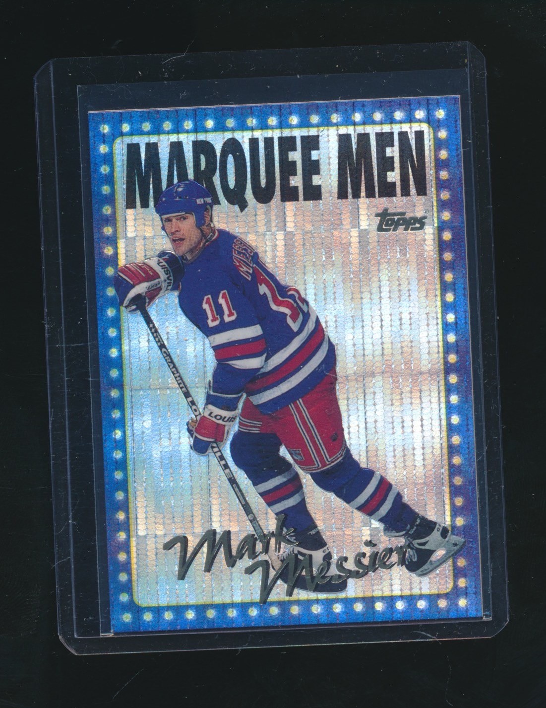MARK MESSIER 1995-96 TOPPS MARQUEE MEN POWER BOOSTER #5