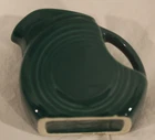 Fiesta Evergreen Mini Disc Pitcher Fiestaware Green Small Creamer Syrup Fiestwar