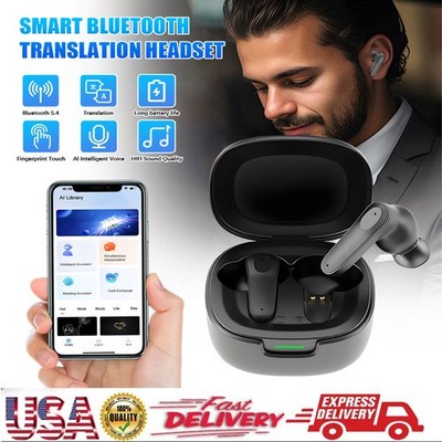 Translator Earbuds 144 Languages Real Time Online OffLine Translator Earphones