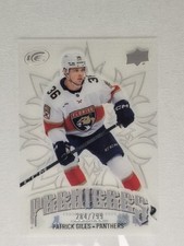 PATRICK GILES UPPER DECK ICE PREMIERES Clear Cut RC /799 #209 2024-25 Panthers
