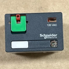 SQ-D Schneider Electric 784XDXM4L-120A 4PDT, 15A, 120VAC Relay Pilot Duty 1HP