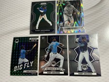 Randy Arozarena (5) Cards 2021-22 Panini, Topps Rays