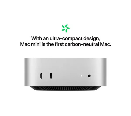 APPLE Mac mini (2024) - M4, 256 GB SSD, Silver - Picture 4 of 8