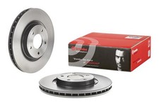 2x BREMBO Bremsscheibe PRIME LINE - UV Coated 09.A603.11 für JAGUAR XK XJ X100