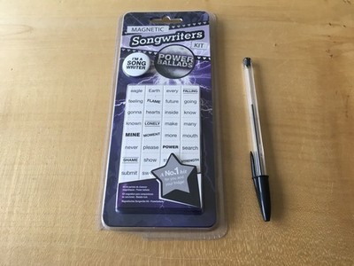 Magnetic Songwriters Kit Power Ballard Set