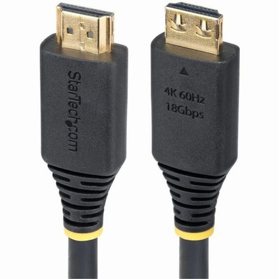 Startech HDMI2CABLEGRIP30C High Speed HDMI Cable With Gripping Connectors 30 Cm