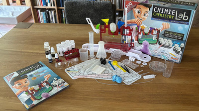 Buki 8364 - Chemie Lab 200 Experimente, fast ungenutzt, vollständig, mit Zusatz