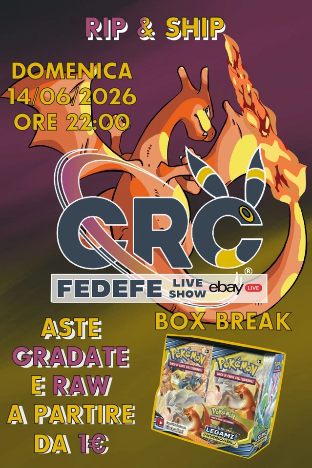 FEDEFE LIVE SHOW BOX BREAK LEGAMI INOSSIDABILI ITA