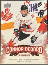 2023-24 Upper Deck Connor Bedard Collection #4 Connor Bedard