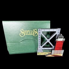 Jeffry's Hook Lighthouse New York City New York Shelia Shelf Sitter w/ Box 1996