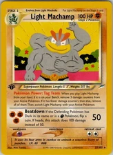 Light Machamp Neo Destiny 025/105 1st Edition NM