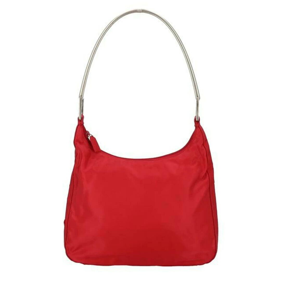 PRADA Nylon One Shoulder Bag Red 135 AB Rank 18 Used