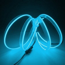 Led Ice Blue Strip Light Car Bar Interior Atmosphere Lamp Flexible Decor Trim Us Led Ice Blue Strip Light Car Bar Interior Atmosphere Lamp Flexible Decor Trim Us