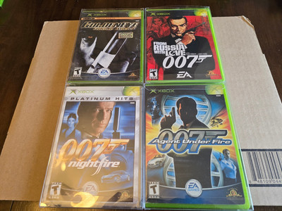 GoldenEye: Rogue Agent + 007 Nightfire + From Russia + Agent Under  Fire (Xbox)