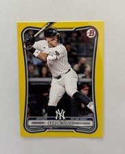 2026 Bowman AARON JUDGE #1 TRUE YELLOW BORDER  /75