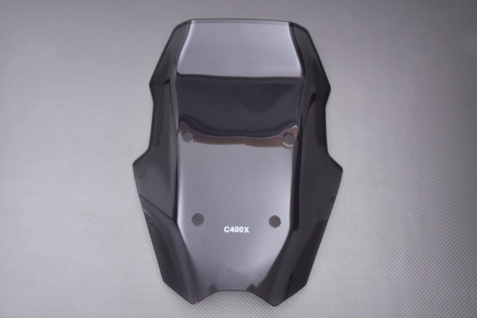 Pare-brise teinté BMW C 400 X déflecteur polycarbonate 2018-2024