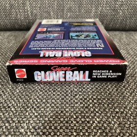 Super Glove Ball Nintendo Nes Complete CIB Good Condition Authentic