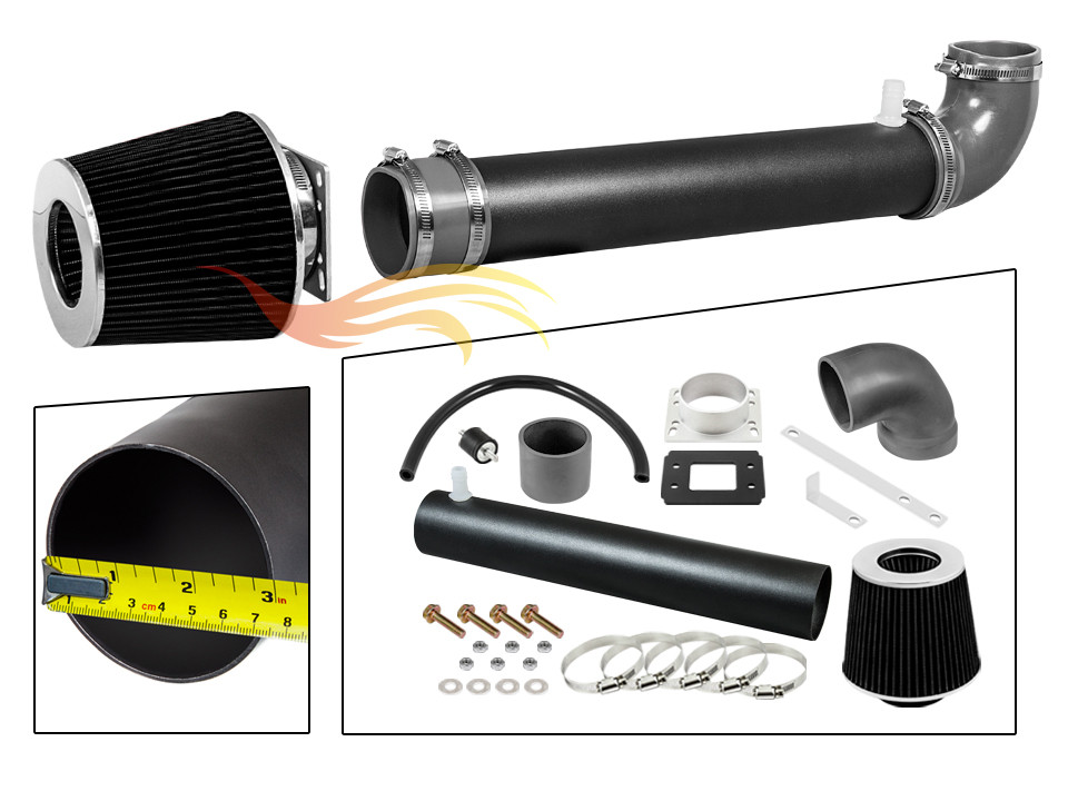 XYZ RW GREY Sport Air Intake Kit+Filter For 1988-1995 Toyota