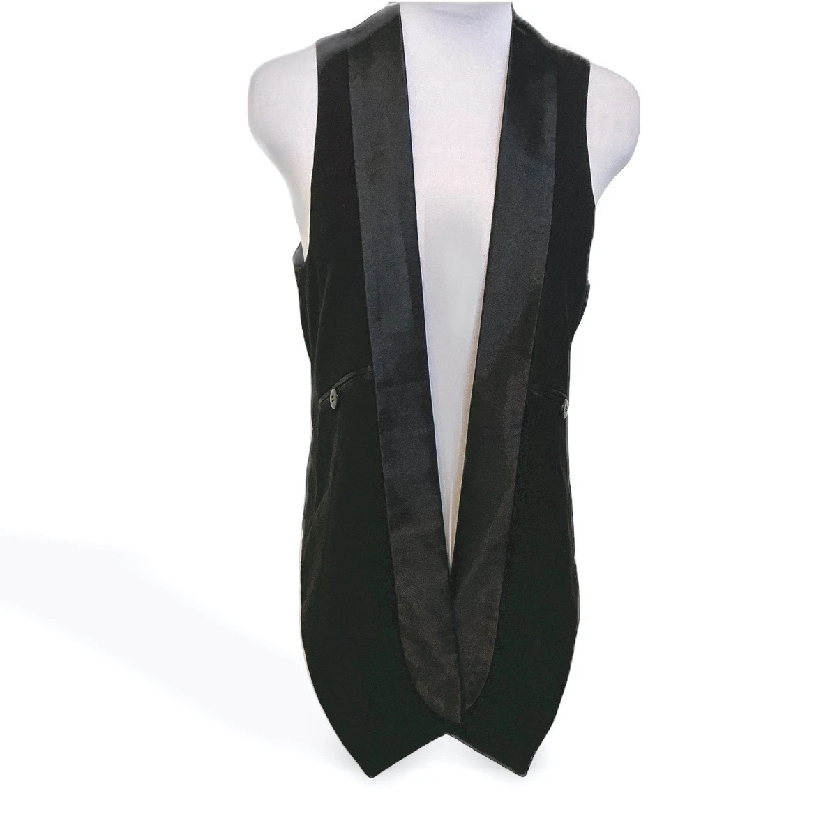 chaleco esmoquin para mujer