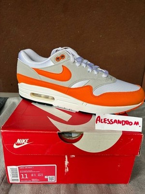 Nike Air Max 1 Anniversary Magma Orange DC1454-101 Größe 11 DS Neu