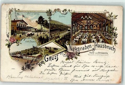 13627544 - 2000 Housebruch Station Housebruch Hotel zum Sacrificialberg Rinderweide