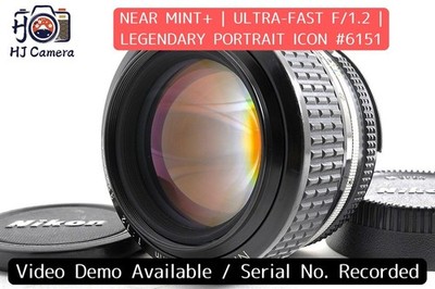 [NEAR MINT+] Nikon AI-S AIS Nikkor 50mm f/1.2 Ultra Fast MF Prime Lens Japan