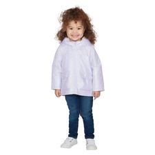 Carter's Girls Purple Midweight Jacket Coat Water Resistant Shiny Lined, Size 5T