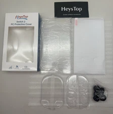 PC Protector Hollow Case Cover For Nintendo Switch 2 Cover Open box *READ..